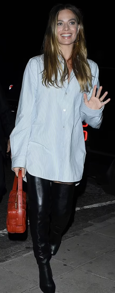 Celebrity Bag: Margot Robbie's Prada Twin Tote – The Bag Hag Diaries